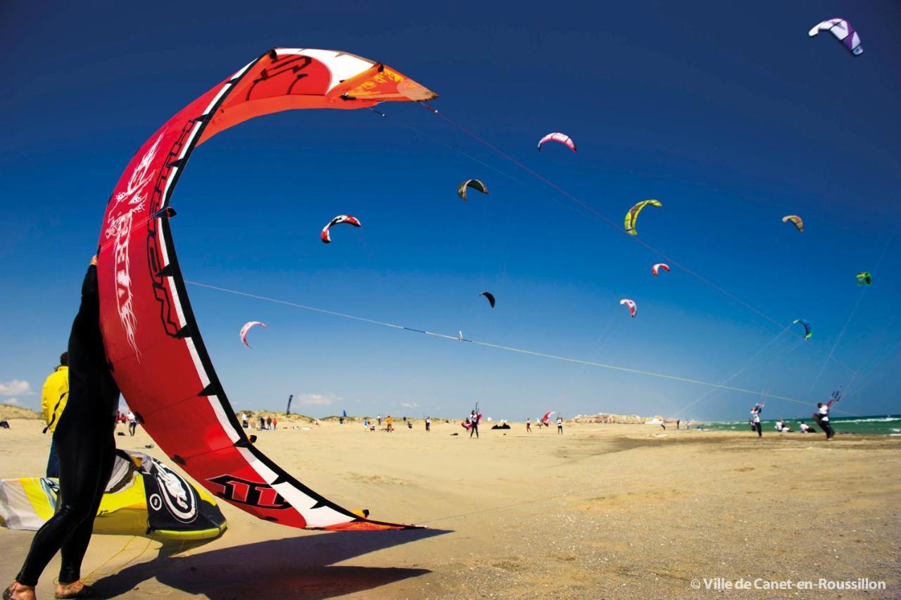 Calyspo 2 Super Appart A 100M De La Mer Parking Gratuit Canet-en-Roussillon Luaran gambar