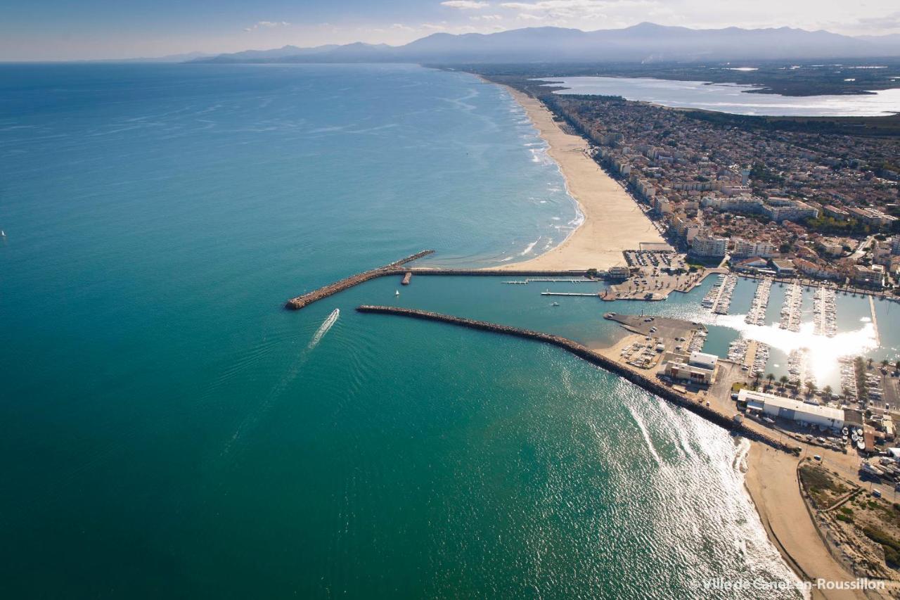 Calyspo 2 Super Appart A 100M De La Mer Parking Gratuit Canet-en-Roussillon Luaran gambar